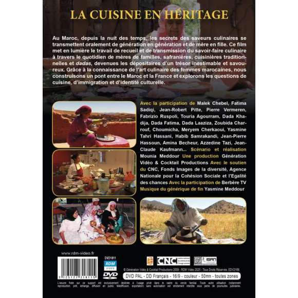 DVD - Film de Mounia Meddour en DVD Cuisine en héritage (La)