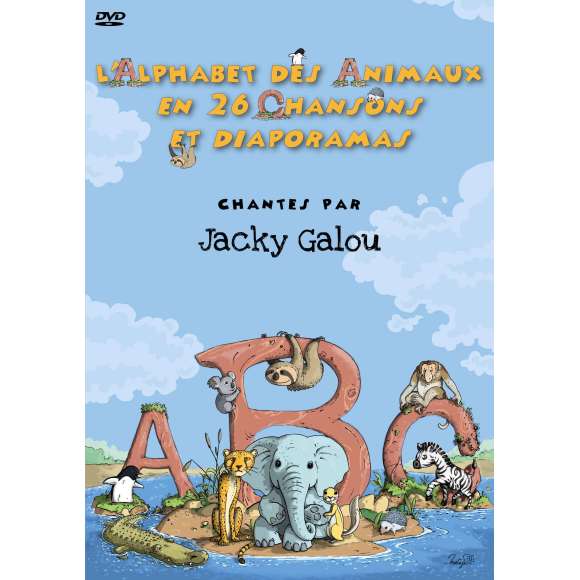 DVD - Film de Christiane Monney en DVD Alphabet des animaux en 26 chansons et diaporamas (L')