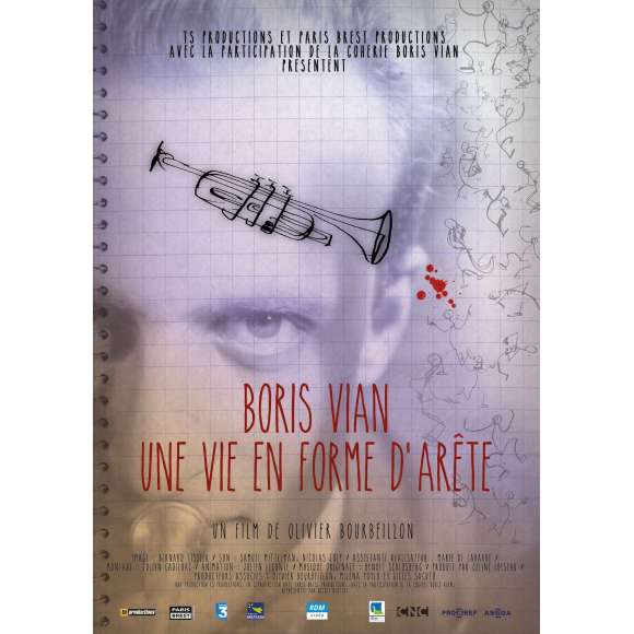 DVD - Film de Olivier Bourbeillon en DVD Boris Vian, une vie en forme d'arête