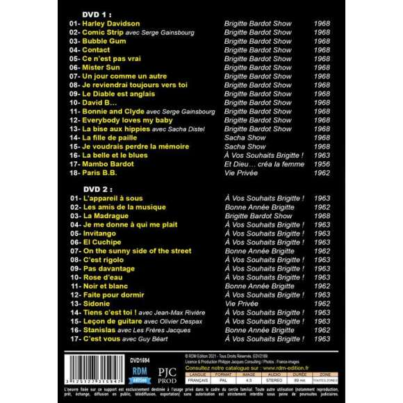 DVD - Film de Eddy Matalon, Georges Folgoas, François Chatel, Roger Vadim, Louis Malle, François Reichenbach en DVD...