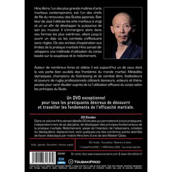 DVD - Film de  en DVD Hino Akira, master class - Collection arts martiaux