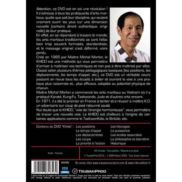 DVD - Film de  en DVD Khido, voie de l'énergie harmonieuse - Collection arts martiaux