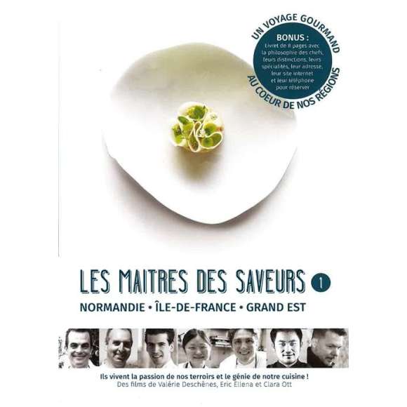 DVD - Film de Valérie Deschênes, Eric Ellena, Clara Ott en DVD Maîtres des saveurs (Les) - Episode 1 - Normandie, Ile...