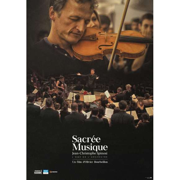 DVD - Film de Olivier Bourbeillon en DVD Sacrée musique - Jean-Christophe Spinosi, l'âme de l'orchestre