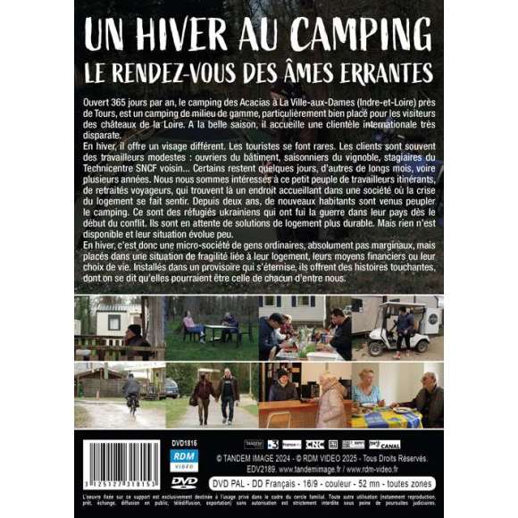 DVD - Film de Hervé Brèque, Lucie Mizzi en DVD Un hiver au camping - Le rendez-vous des âmes errantes