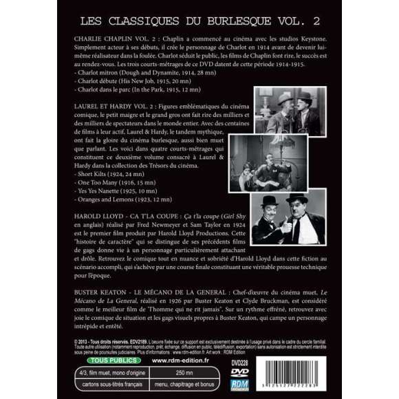 DVD - Film de Charles Chaplin, Buster Keaton, Clyde Bruckman, Fred Newmeyer, Sam Taylor, George Jeske, Willard Lou en DVD...