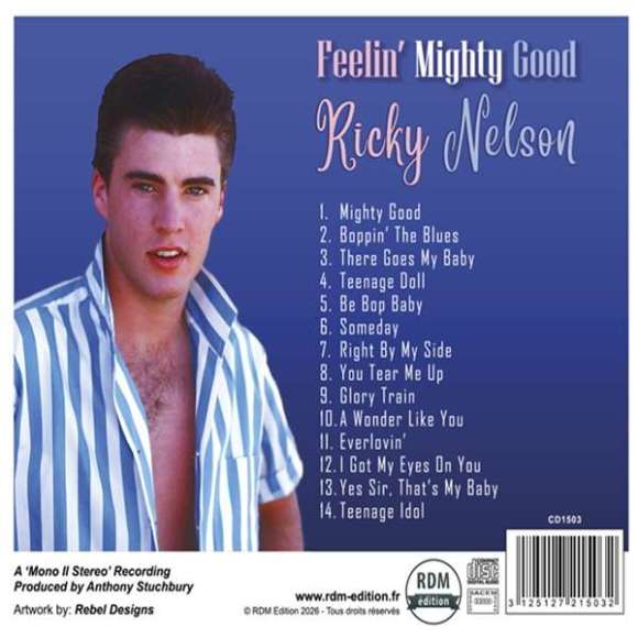 Nelson, Ricky, Feelin' mighty good, Variétés internationales, Country, Rock, RDM-Edition, Musique