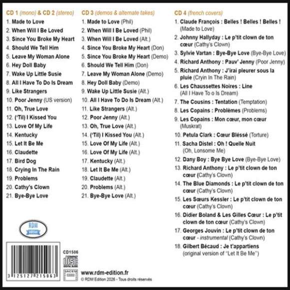 François, Claude, Hallyday, Johnny, Vartan, Sylvie, Anthony, Richard, Clark, Petula, Distel, Sacha, Boy, Danny, Jouvin,...