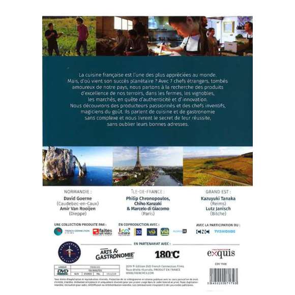 DVD - Film de Valérie Deschênes, Eric Ellena, Clara Ott en DVD Maîtres des saveurs (Les) - Episode 1 - Normandie, Ile...