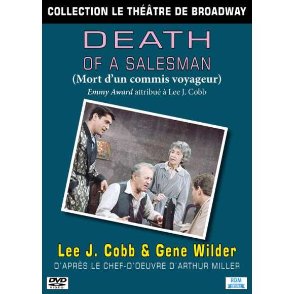 DVD - Film de Alex Segal en DVD Collection le théâtre de Broadway - Death of a Salesman (Mort d'un commis voyageur)