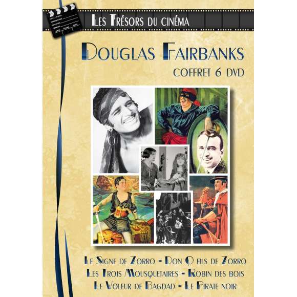 DVD - Film de Fred Niblo, Allan Dwan, Raoul Walsh, Donald Crisp, Albert Parker en DVD Douglas Fairbanks - Coffret 6 DVD, 6...