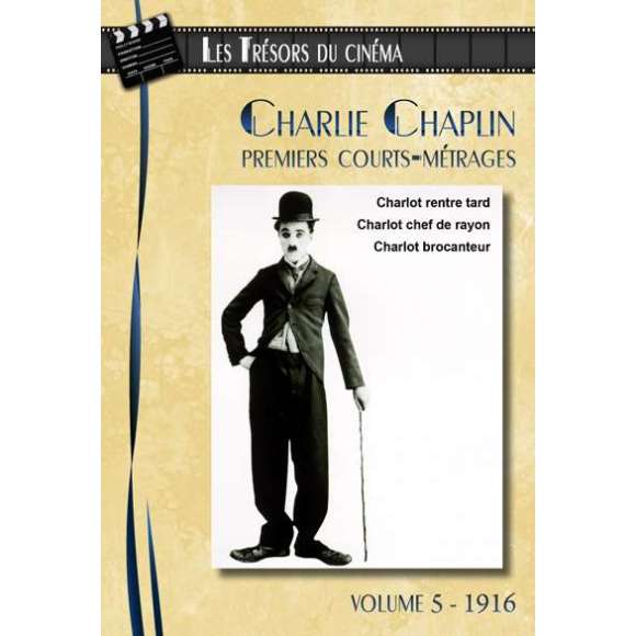 DVD - Film de Charles Chaplin en DVD Charlie Chaplin - Premiers courts-métrages - Volume 5 - 1916