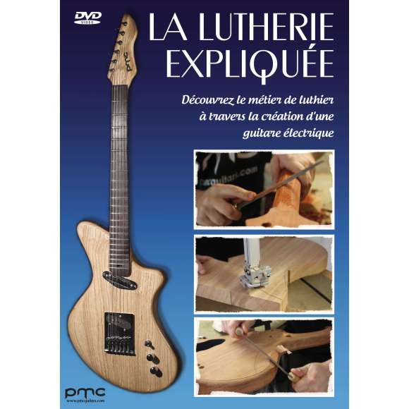 DVD - Film de Sylvain Mallet en DVD Lutherie expliquée (La) - Découvrez le métier de luthier à travers la création...