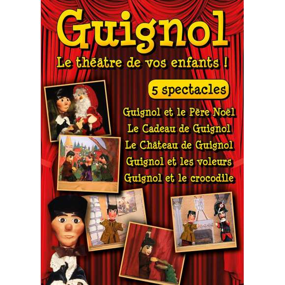 DVD - Film de  en DVD Guignol - 5 spectacles - Coffret Intégral Vol. 1 à 5
