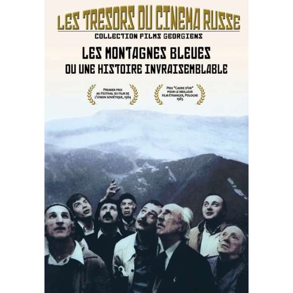 DVD - Film de Eldar Chenguélaïa en DVD Montagnes bleues, ou une histoire invraisemblable (Les)