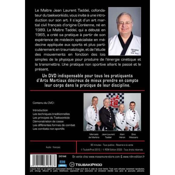 DVD - Film de  en DVD Taekwonkido : éléments de base (Le) - Collection arts martiaux