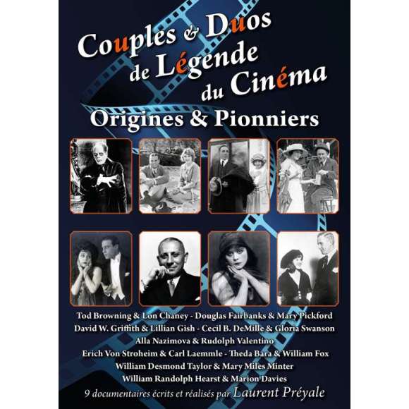 DVD - Film de Laurent Préyale en DVD Couples & Duos de Légende du Cinéma - Origines & Pionniers