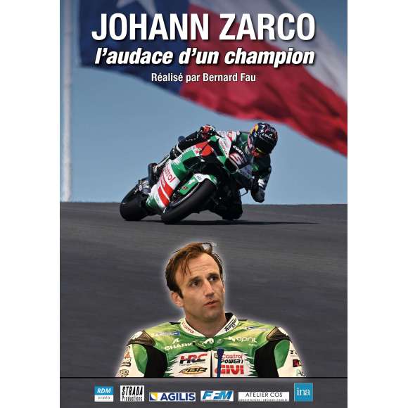 DVD - Film de Bernard Fau en DVD Johann Zarco, l'audace d'un champion
