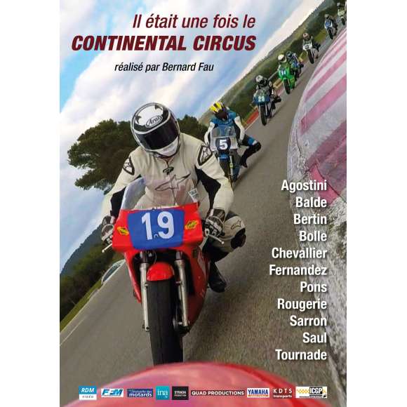 DVD - Film de Bernard Fau en DVD Il était une fois le Continental Circus