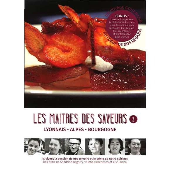 DVD - Film de Sandrine Bagarry, Valérie Deschênes, Eric Ellena en DVD Maîtres des saveurs (Les) - Episode 2 - Lyonnais,...