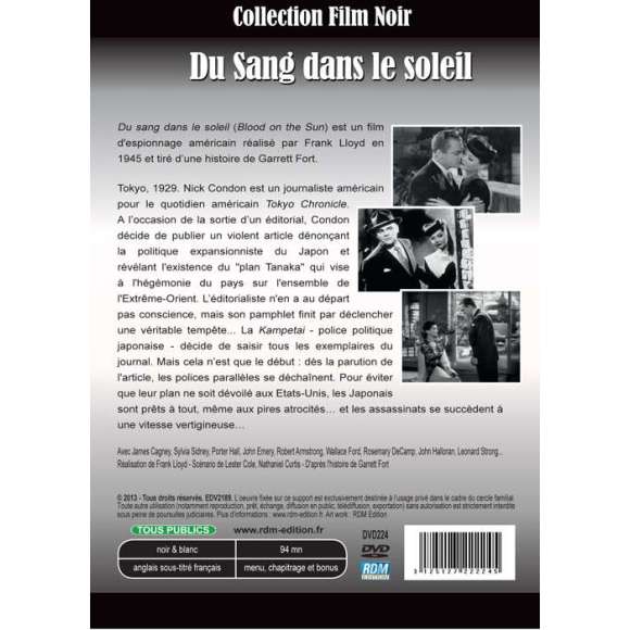 DVD - Film de Frank Lloyd  en DVD Du sang dans le soleil
