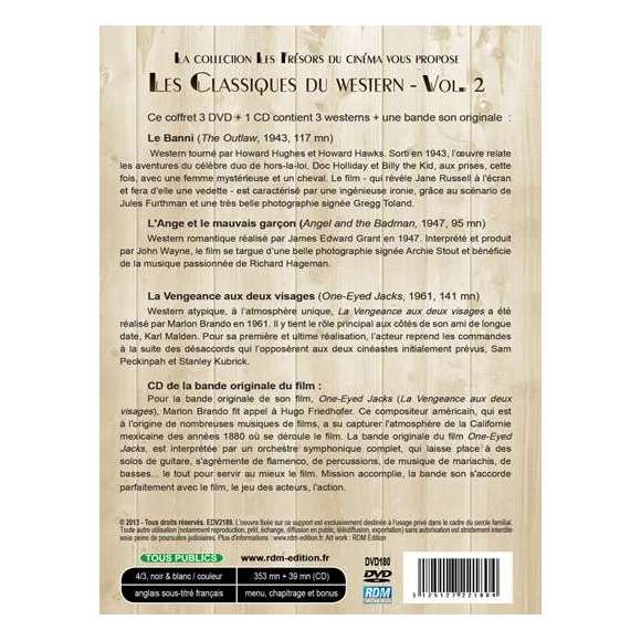 DVD - Film de James Edward Grant,  Howard Hughes, Howard Hawks, Marlon Brando  en DVD Classiques du western (Les) - Vol. 2...