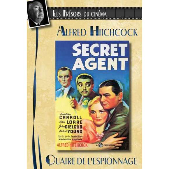 DVD - Film de Alfred Hitchcock en DVD Quatre de l'espionnage