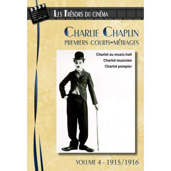 DVD - Film de Charles Chaplin en DVD Charlie Chaplin - Premiers courts-métrages - Volume 4 - 1915-1916
