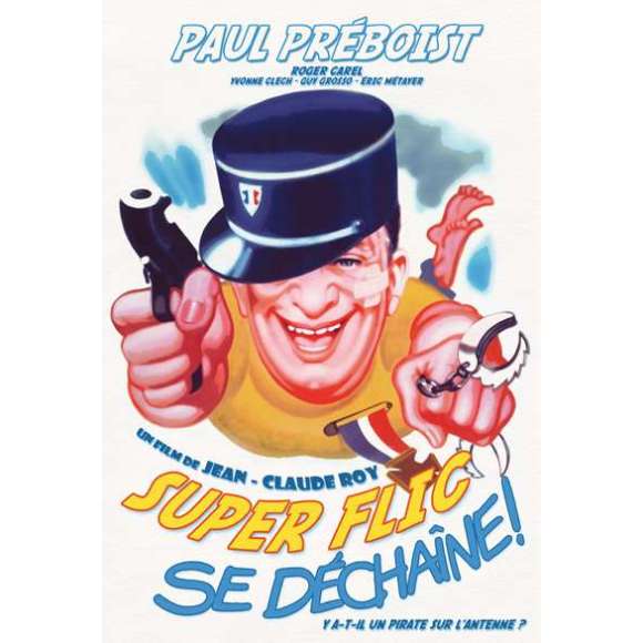 DVD - Film de Jean-Claude Roy en DVD Superflic se déchaîne