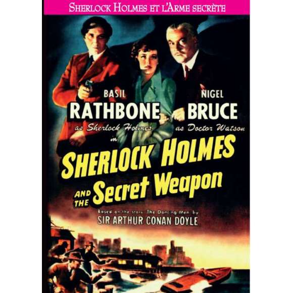 DVD - Film de Roy William Neill en DVD Sherlock Holmes et l'arme secrète