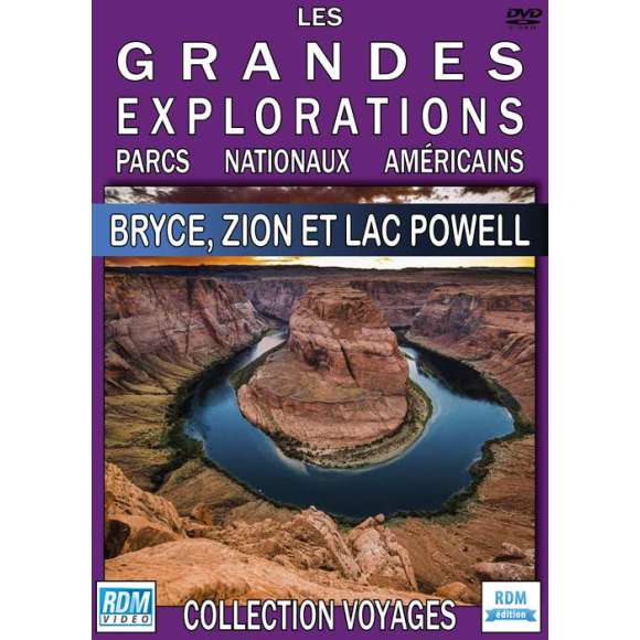 DVD - Film de en DVD Collection voyages - Bryce, Zion et Lac Powell