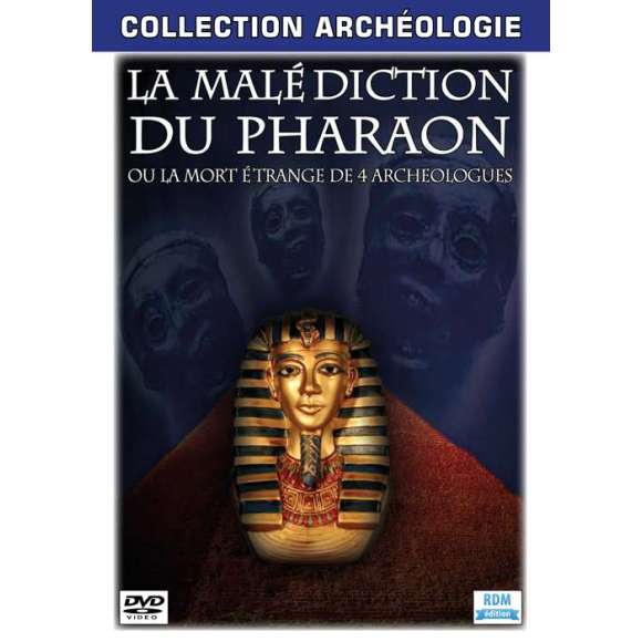 DVD - Film de  en DVD Collection archéologie - La malédiction du pharaon