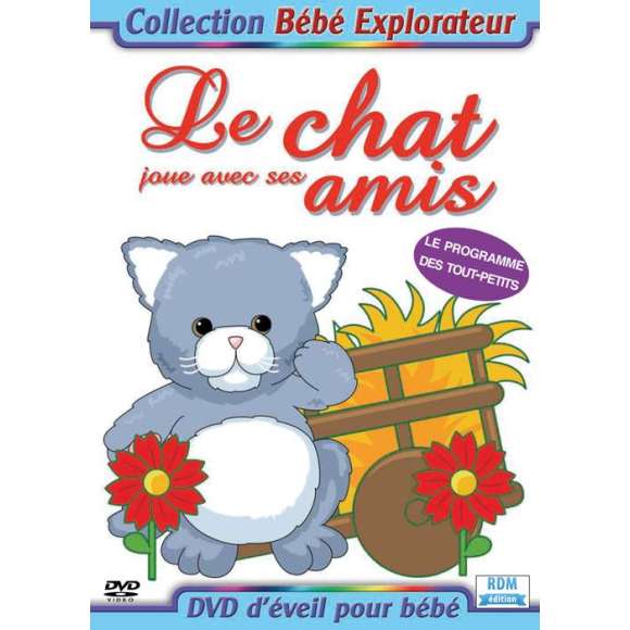 DVD - Film de en DVD Collection bébé explorateur - Le chat joue avec ses amis