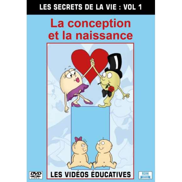 DVD - Film de  en DVD Secrets de la vie (Les) - Volume 1 - La conception et la naissance