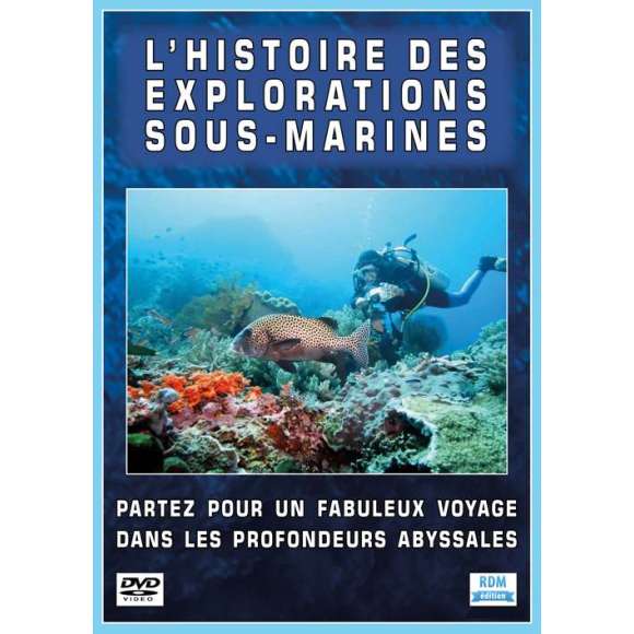 DVD - Film de  en DVD Histoire des explorations sous-marines (L')