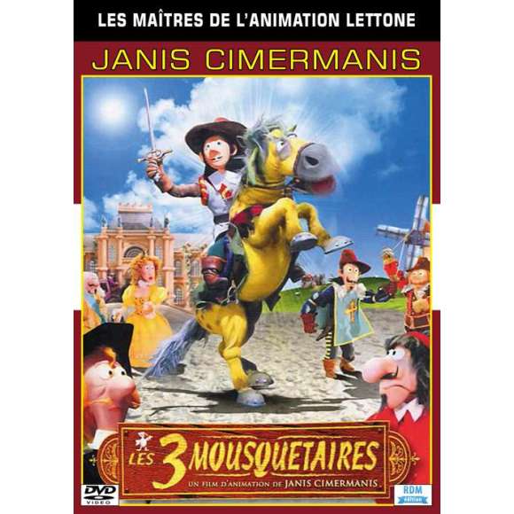DVD - Film de Janis Cimermanis en DVD Collection les maîtres de l'animation lettone - Janis Cimermanis - Les trois...