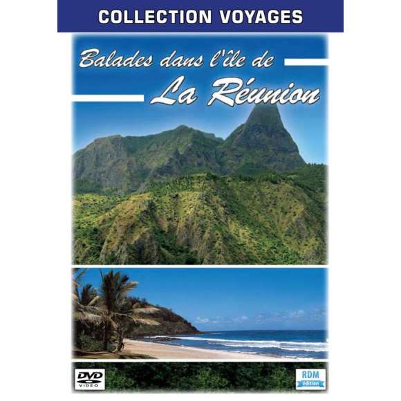DVD - Film de Jacques Vichet en DVD Collection voyages - Balades dans l'île de la Réunion