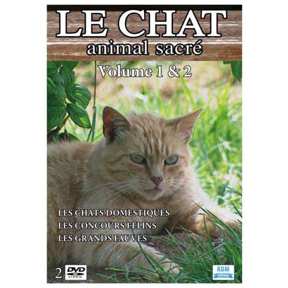 DVD - Film de en DVD Chat (Le) - Animal Sacré - Volume 1 & 2