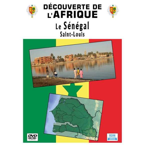 DVD - Film de Georges Courrèges en DVD Découverte de l'Afrique - Le Sénégal - Saint-Louis