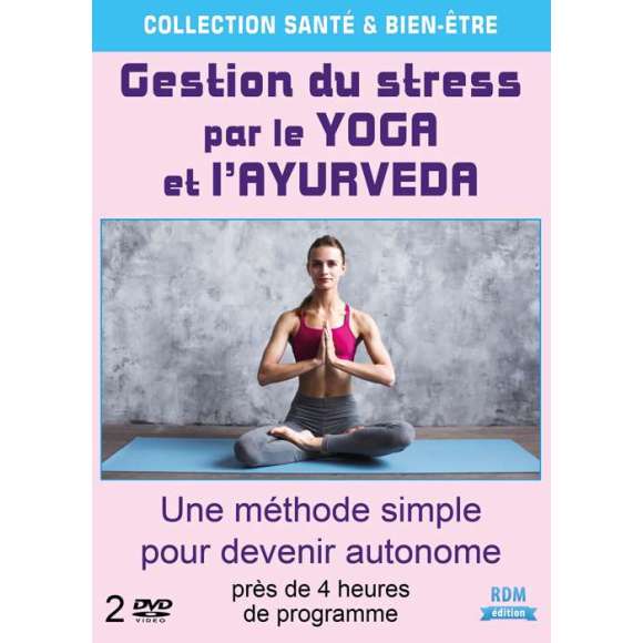 DVD - Film de en DVD Gestion du stress par le yoga et l'ayurveda