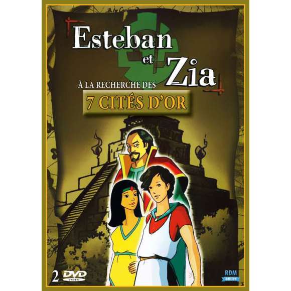 DVD - Film de Francis Amato, René Huchez en DVD Esteban et Zia à la recherche des 7 cités d'or