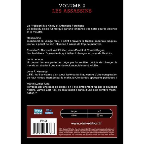 DVD - Film de  en DVD Grands Criminels (Les) - Volume 2 - Les assassins