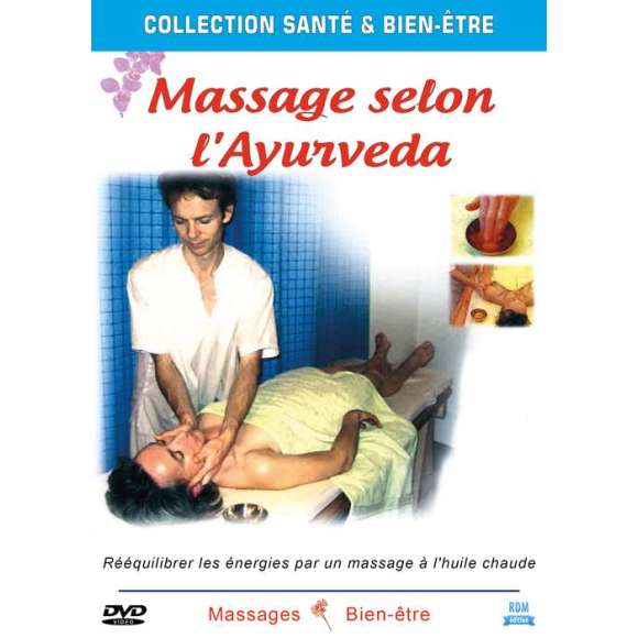 DVD - Film de en DVD Massage selon l'Ayurveda