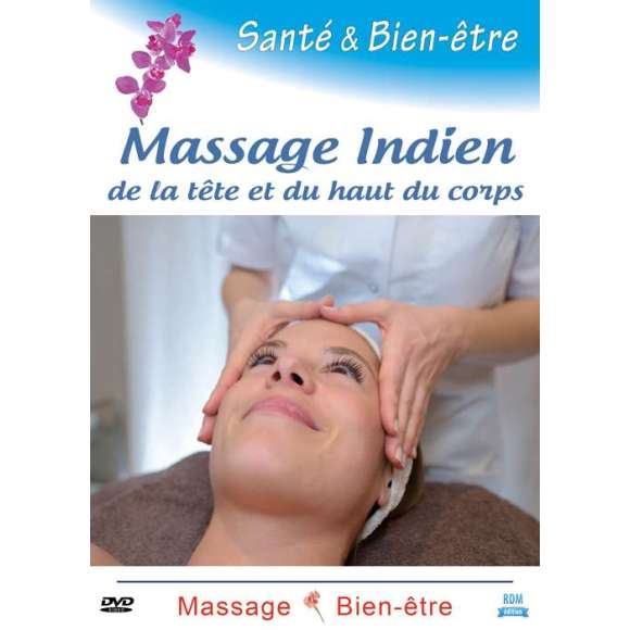 DVD - Film de  en DVD Santé & bien-être - Massage indien de la tête et du haut du corps