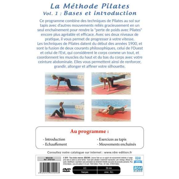 DVD - Film de  en DVD Santé & bien-être - La Méthode Pilates Vol. 1 - Bases et introduction