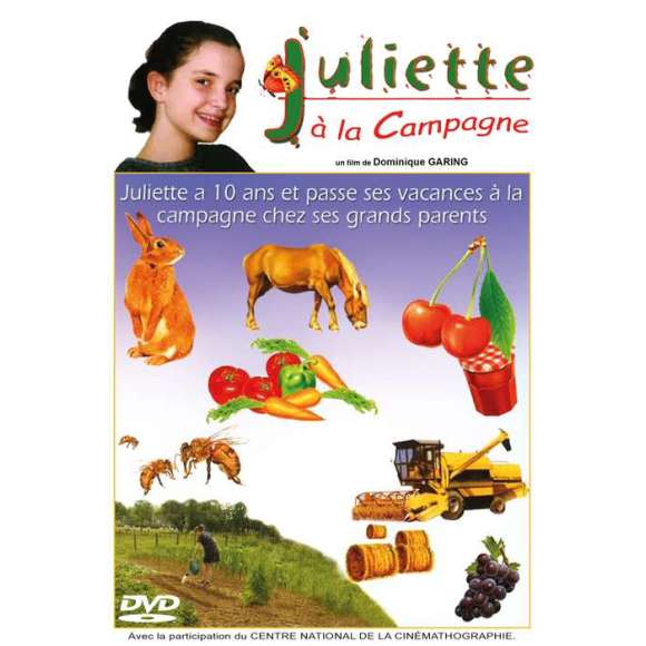 DVD - Film de Dominique Garing en DVD Juliette à la campagne