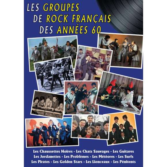 DVD - Film de  en DVD Groupes de rock français des années 60 (Les)