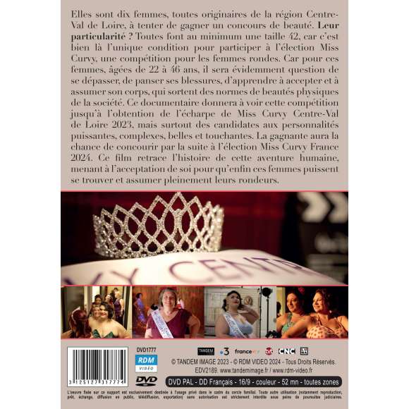 DVD - Film de Marine Villeneuve, Marion Dupuis en DVD Ô les courbes - L'Aventure Miss Curvy