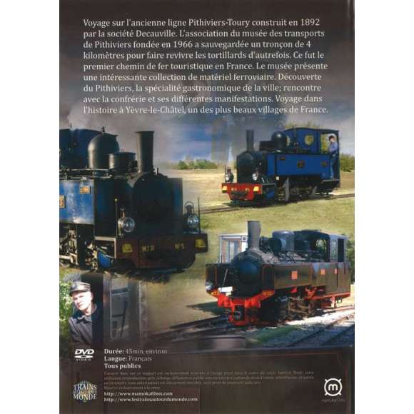 DVD - Film de Joël Bourdeaud'hui en DVD Trains Autour du Monde (Les) - Le Train de Pithiviers