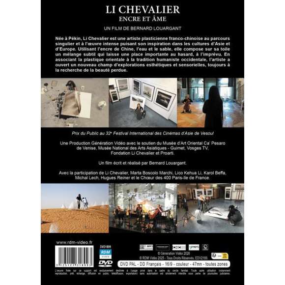 DVD - Film de Bernard Louargant en DVD Li Chevalier - Encre et âme